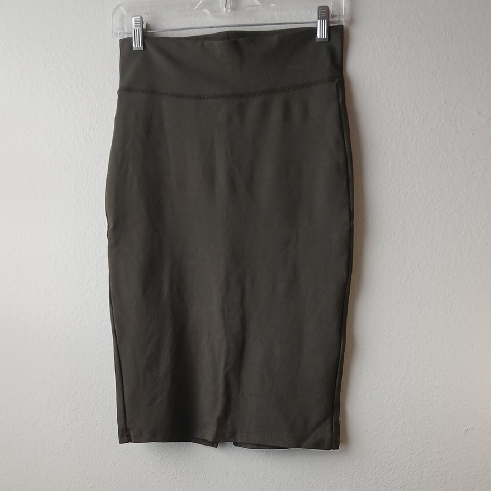Labijou Classic Black Pencil Skirt